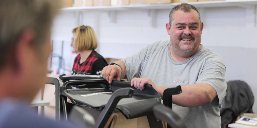 Stiftung Wendepunkt Produktion Schlitten