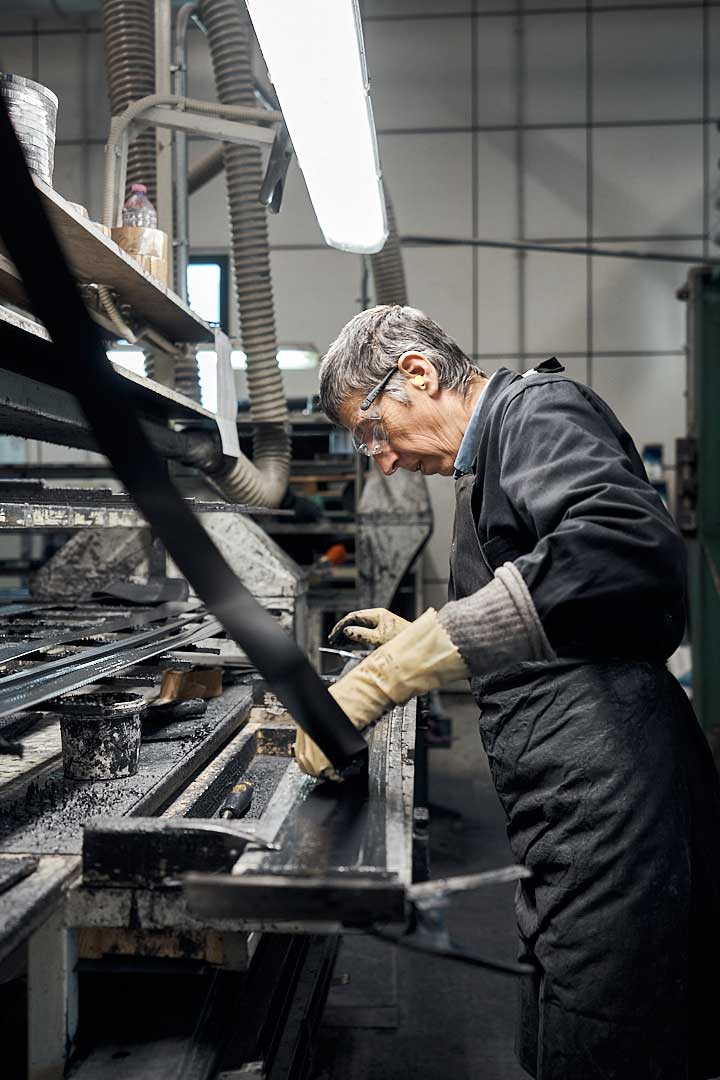 Handmade-Ski-Produktion